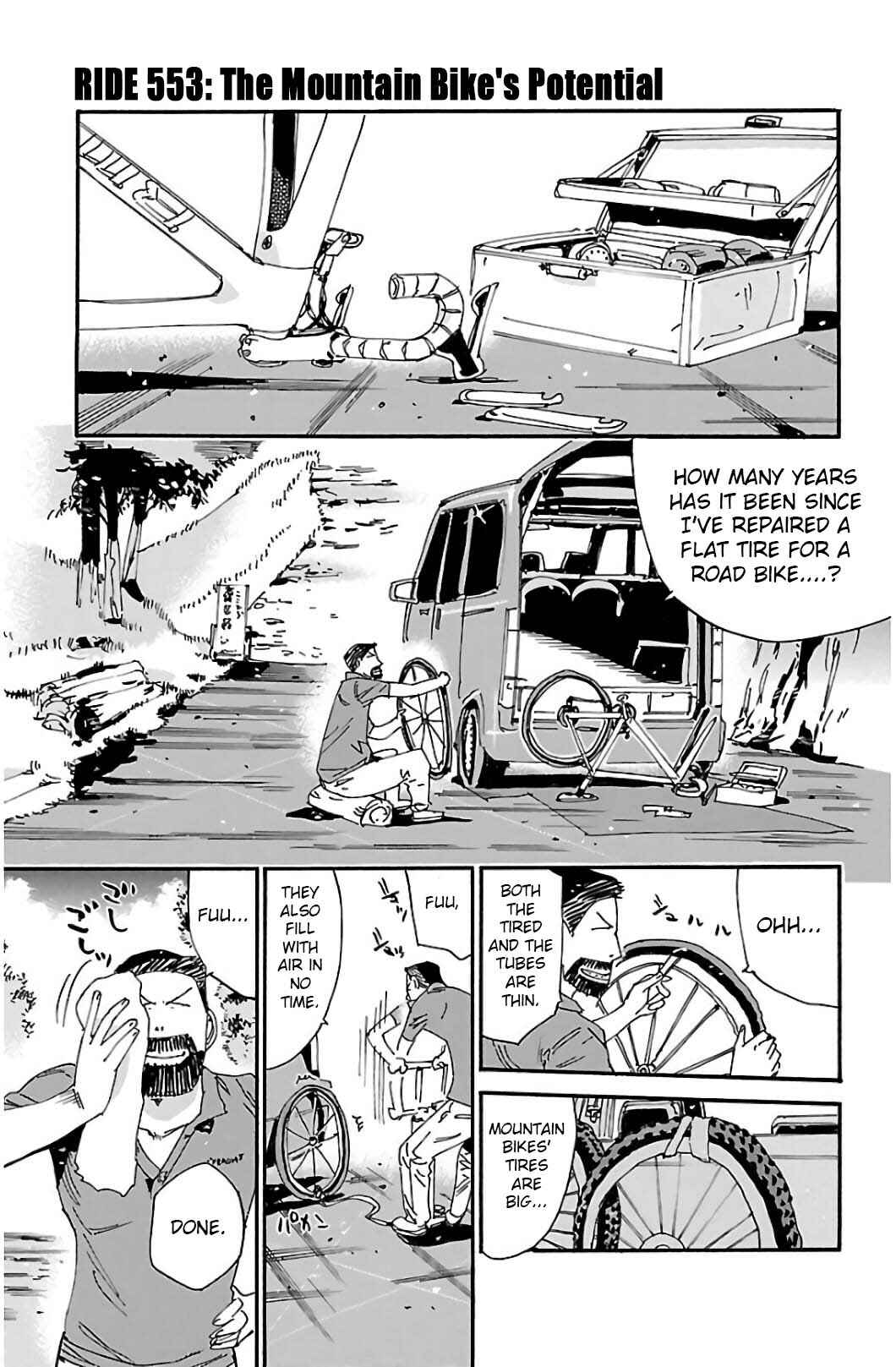 Page 1 Chapter 553 Yowamushi Pedal