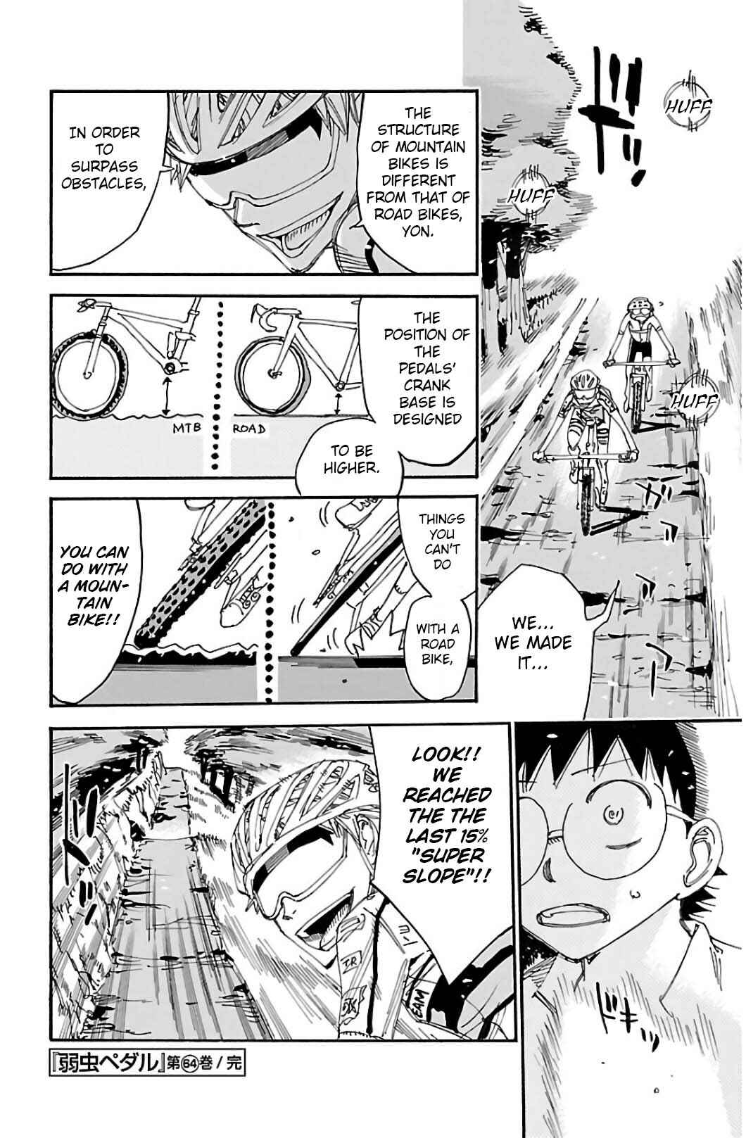 Page 16 Chapter 553 Yowamushi Pedal