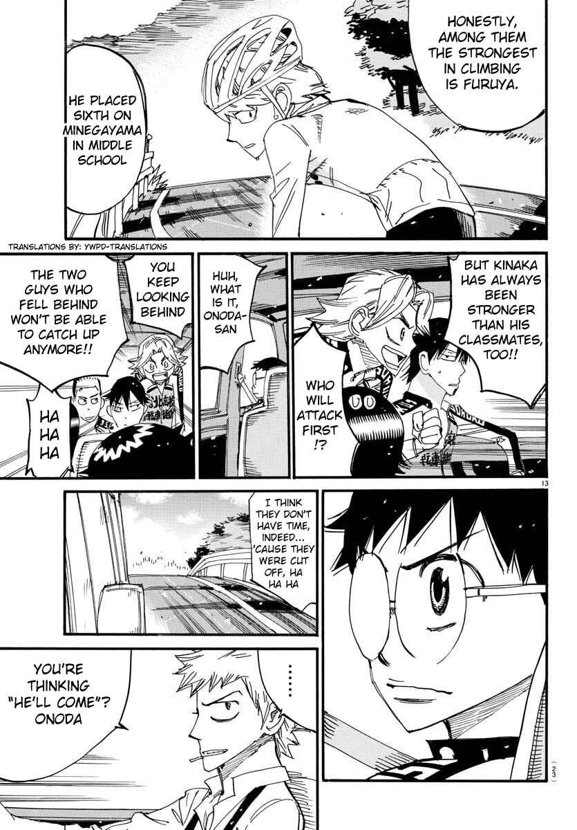 Page 16 Chapter 700 Yowamushi Pedal