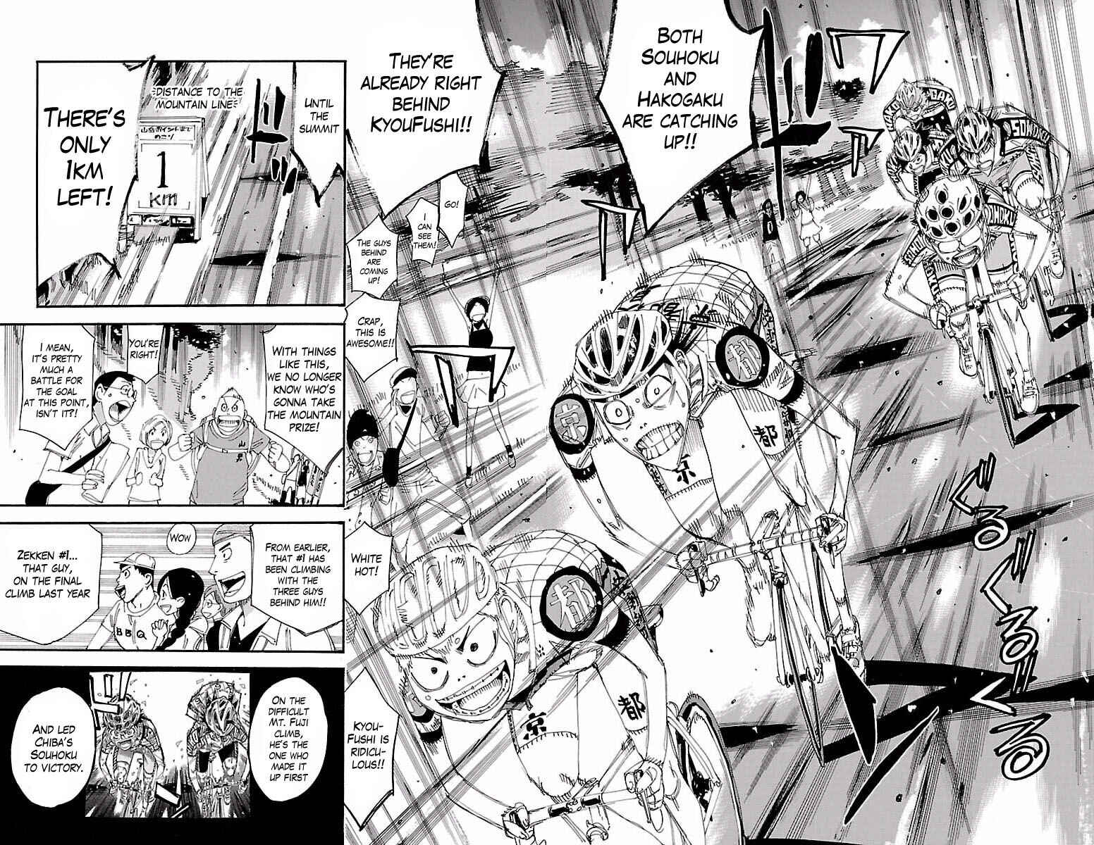 Page 14 Chapter 400 Yowamushi Pedal