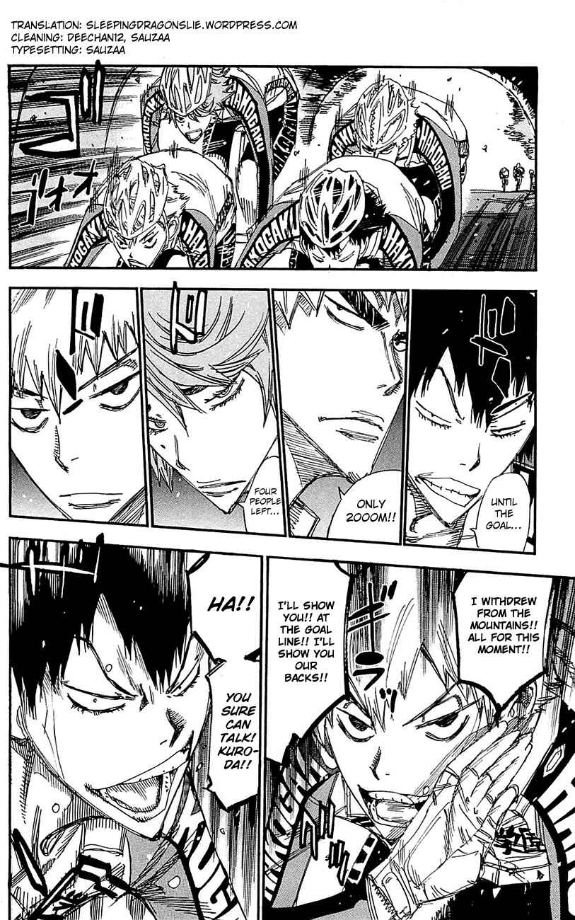 Page 18 Chapter 259 Yowamushi Pedal