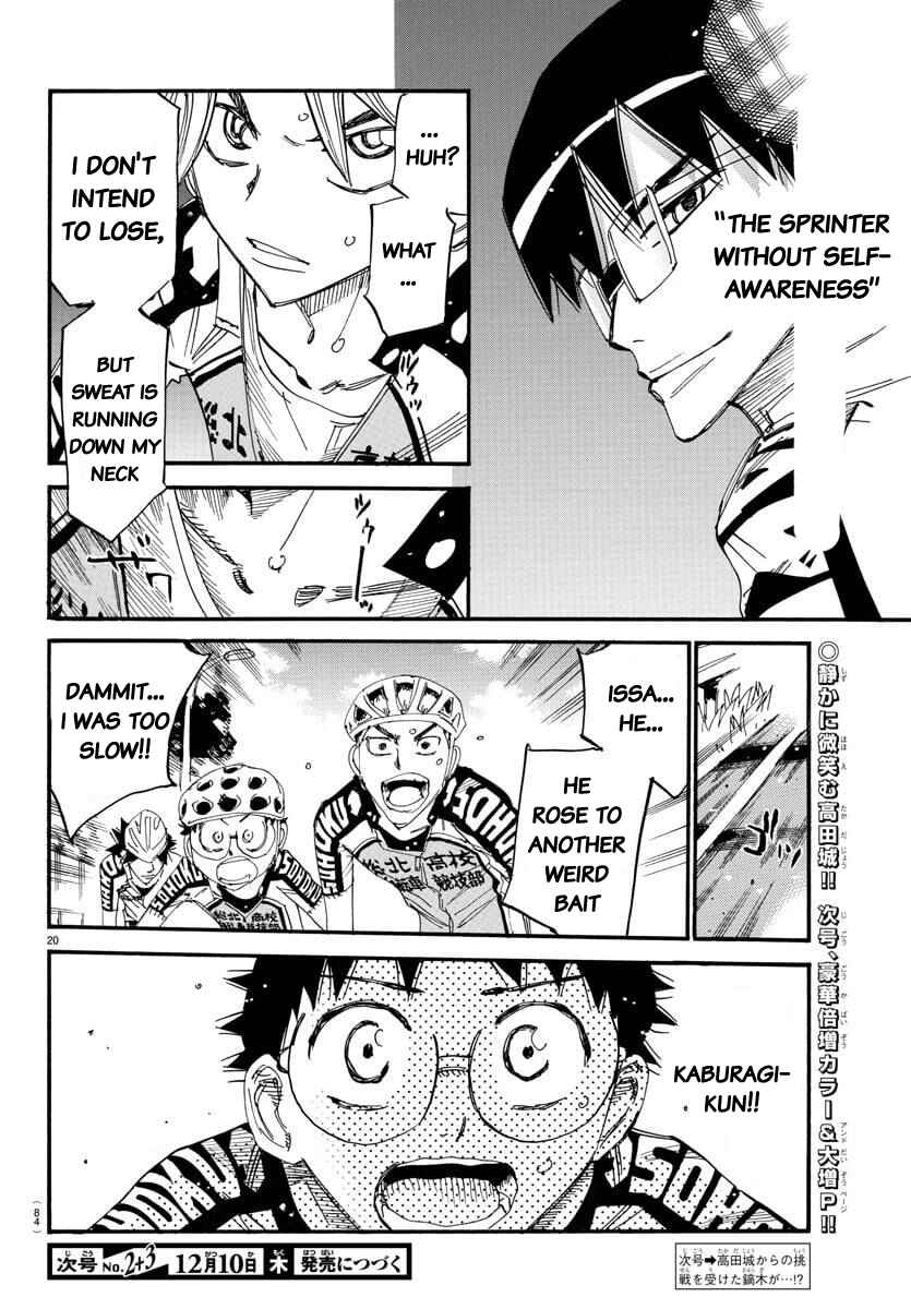 Page 20 Chapter 618 Yowamushi Pedal