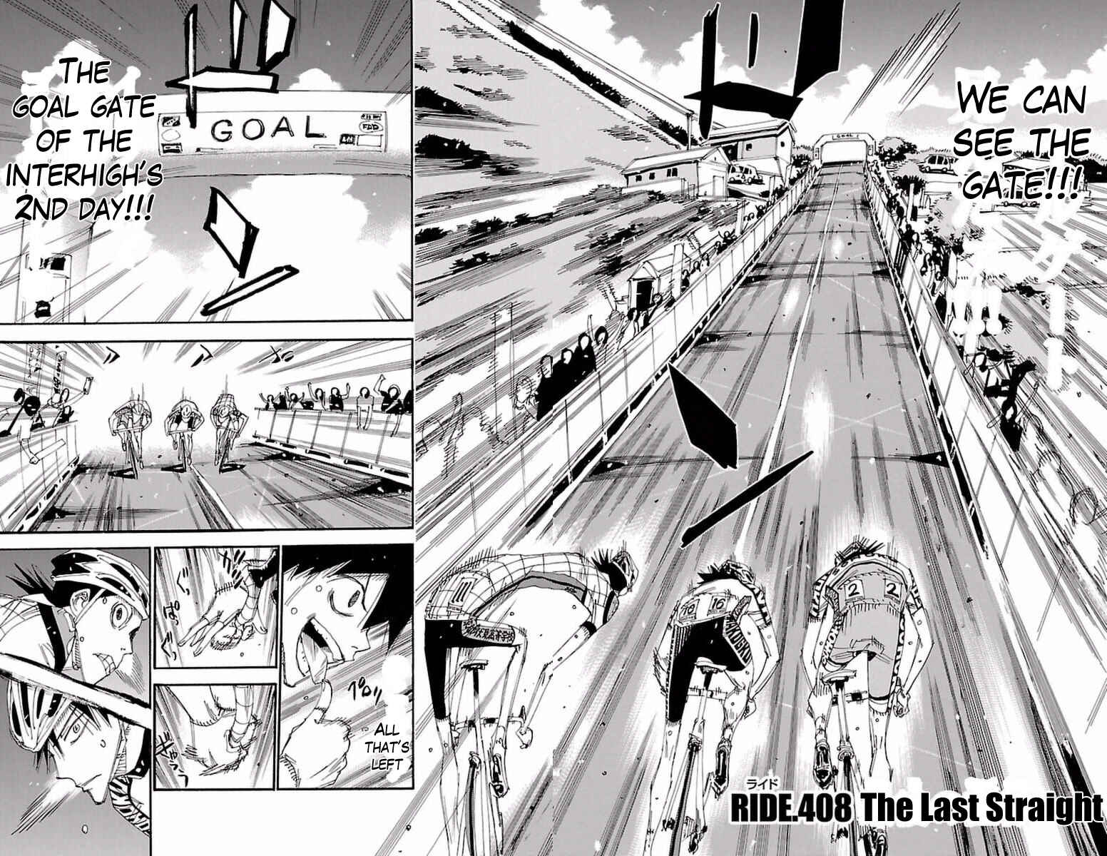 Page 3 Chapter 408 Yowamushi Pedal