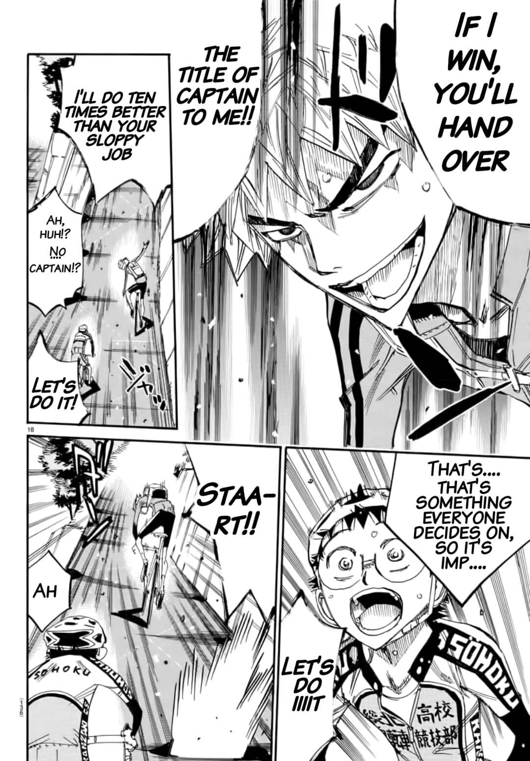Page 16 Chapter 646 Yowamushi Pedal