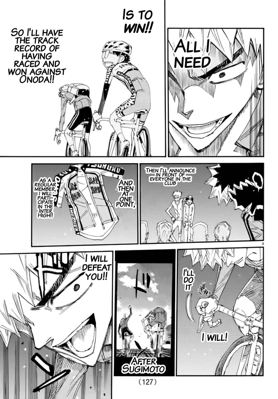 Page 8 Chapter 646 Yowamushi Pedal