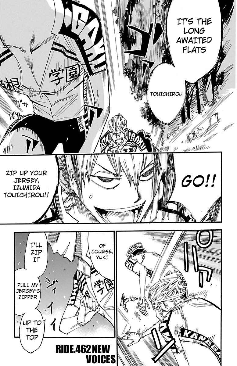Page 1 Chapter 462 Yowamushi Pedal