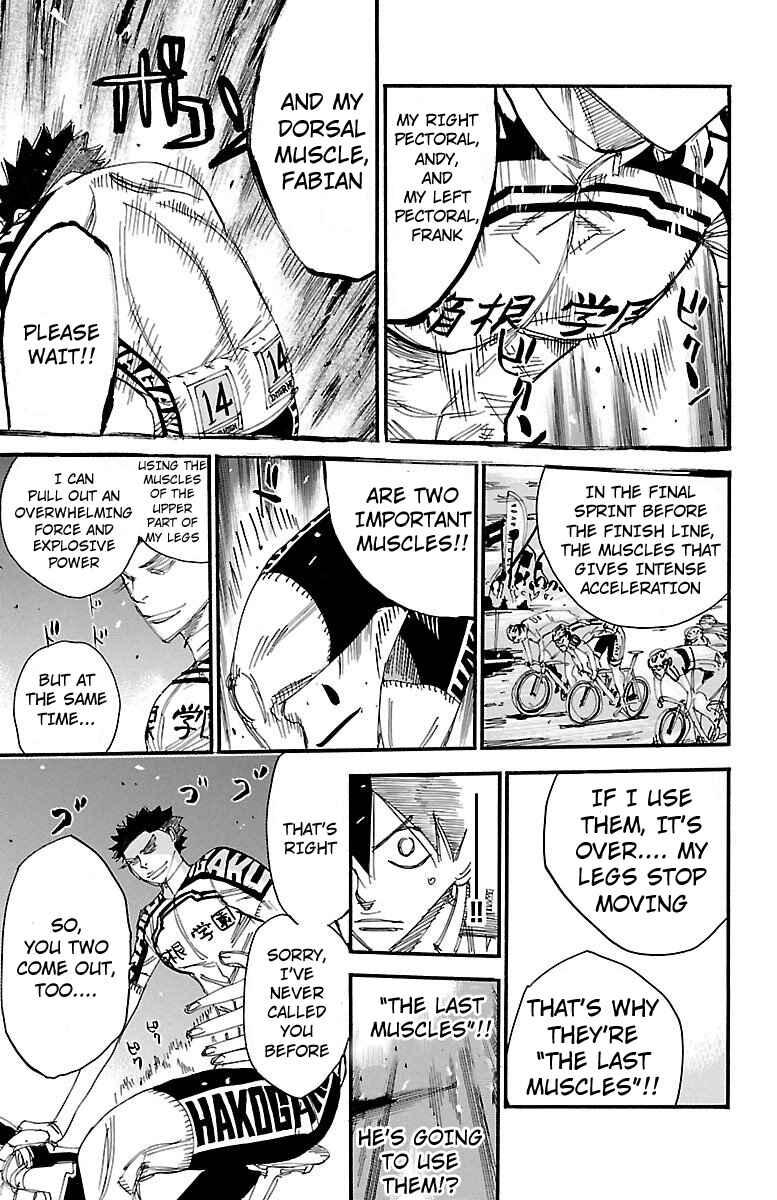 Page 15 Chapter 462 Yowamushi Pedal