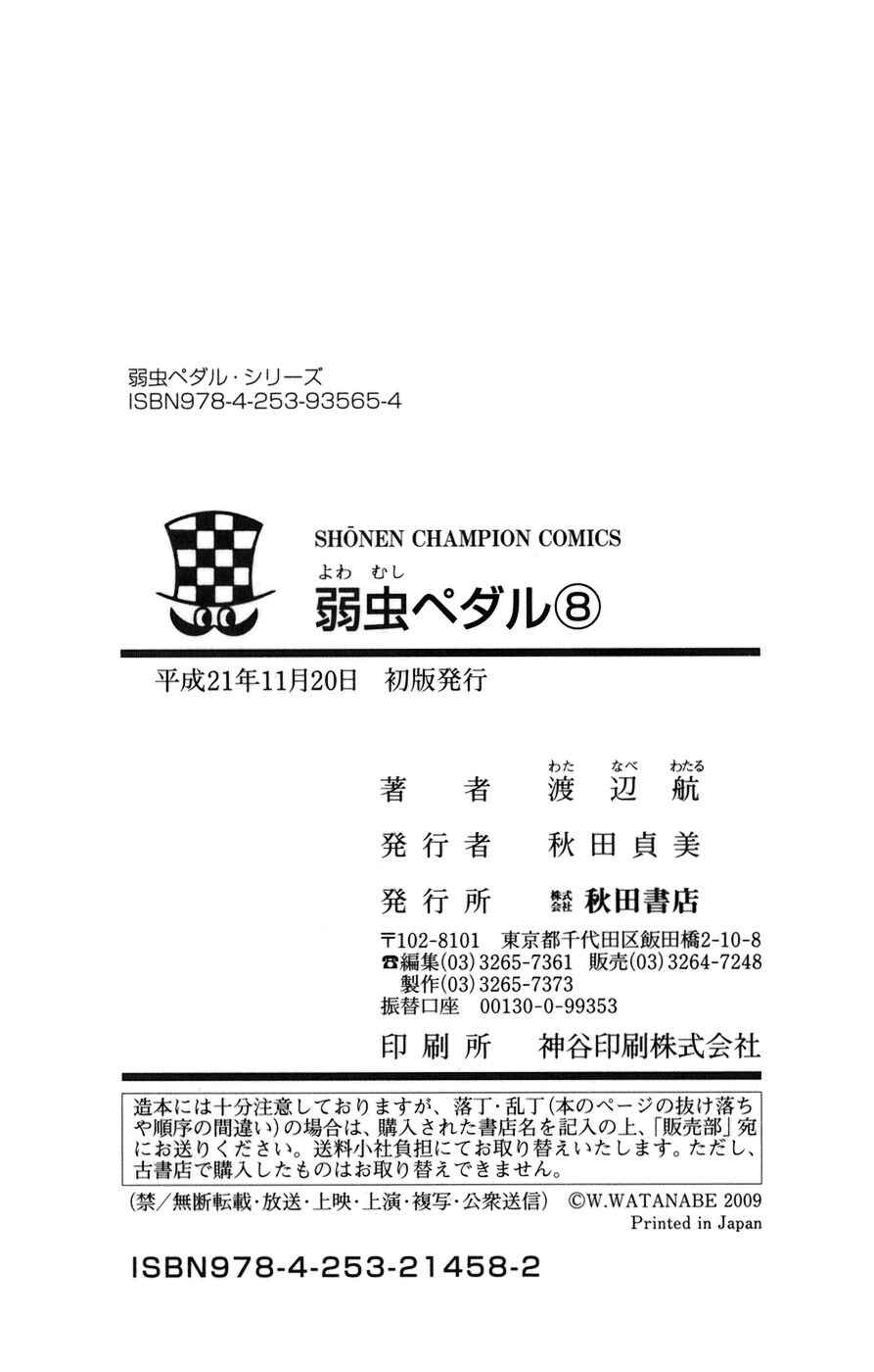 Page 20 Chapter 69 Yowamushi Pedal