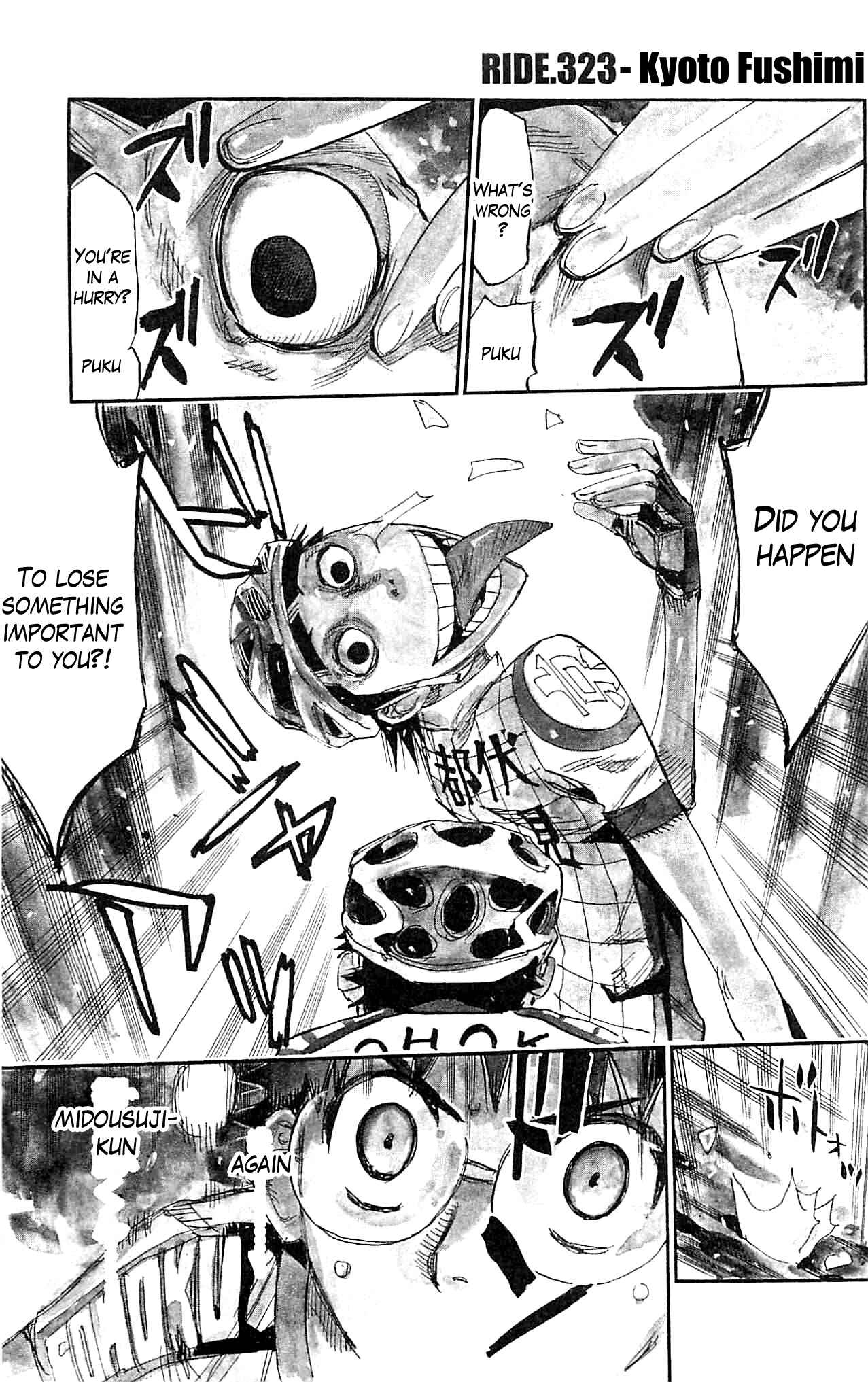 Page 1 Chapter 323 Yowamushi Pedal