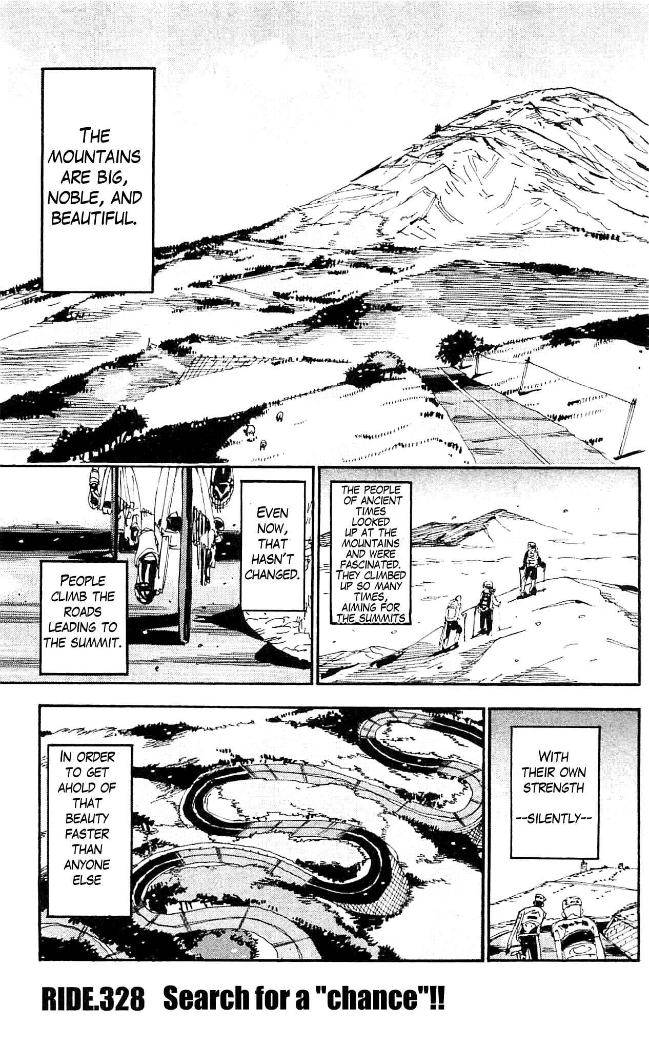 Page 1 Chapter 328 Yowamushi Pedal