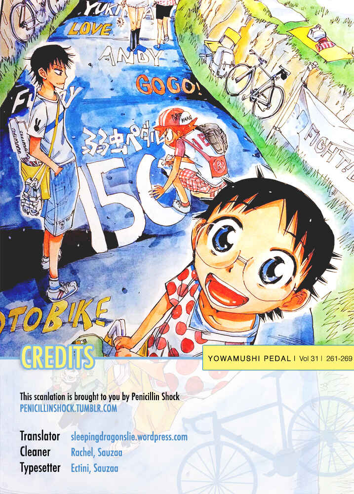 Page 1 Chapter 261 Yowamushi Pedal