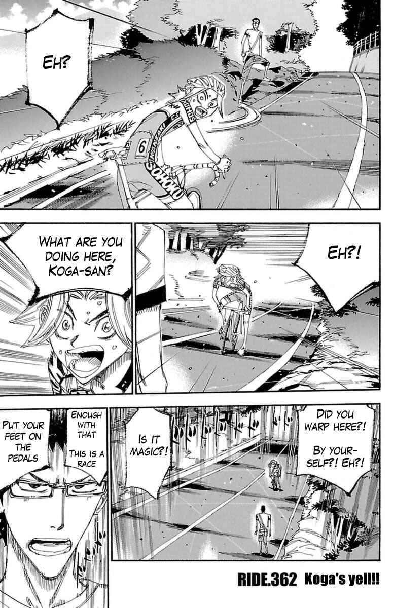 Page 1 Chapter 362 Yowamushi Pedal