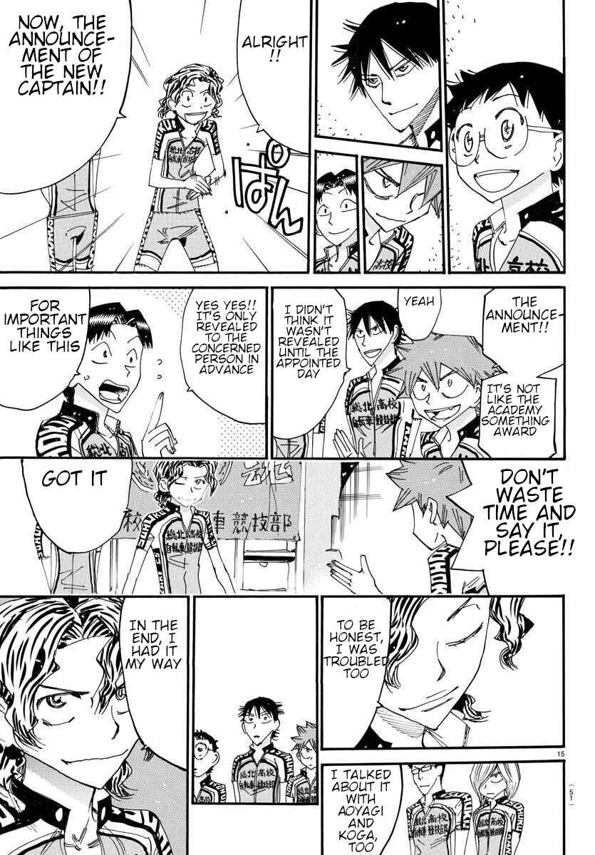 Page 15 Chapter 605 Yowamushi Pedal