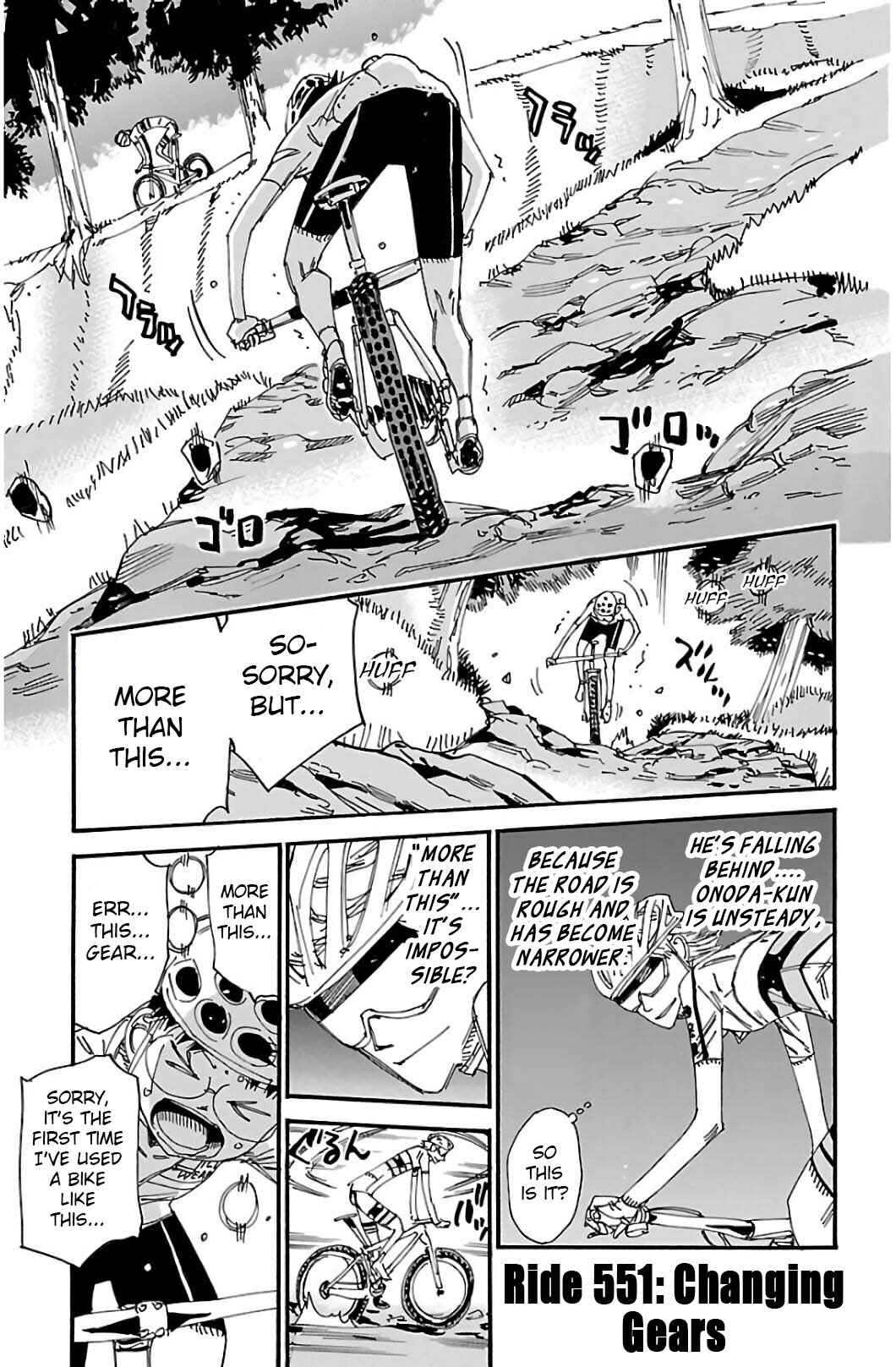Page 1 Chapter 551 Yowamushi Pedal