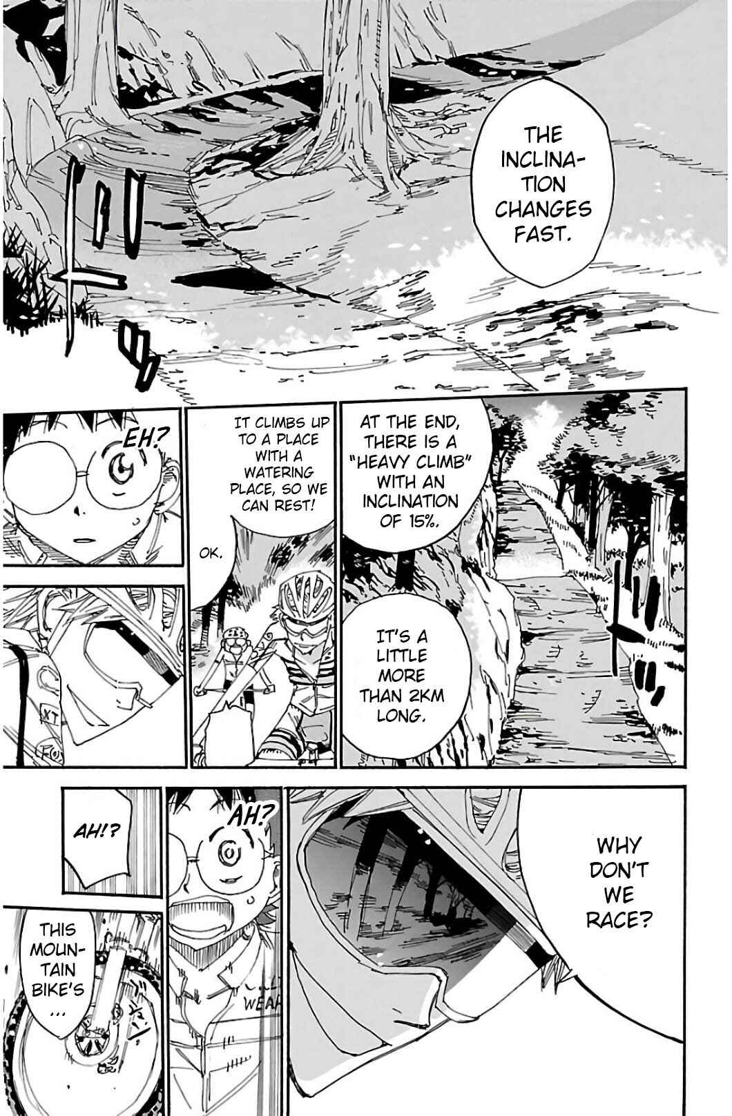 Page 15 Chapter 551 Yowamushi Pedal