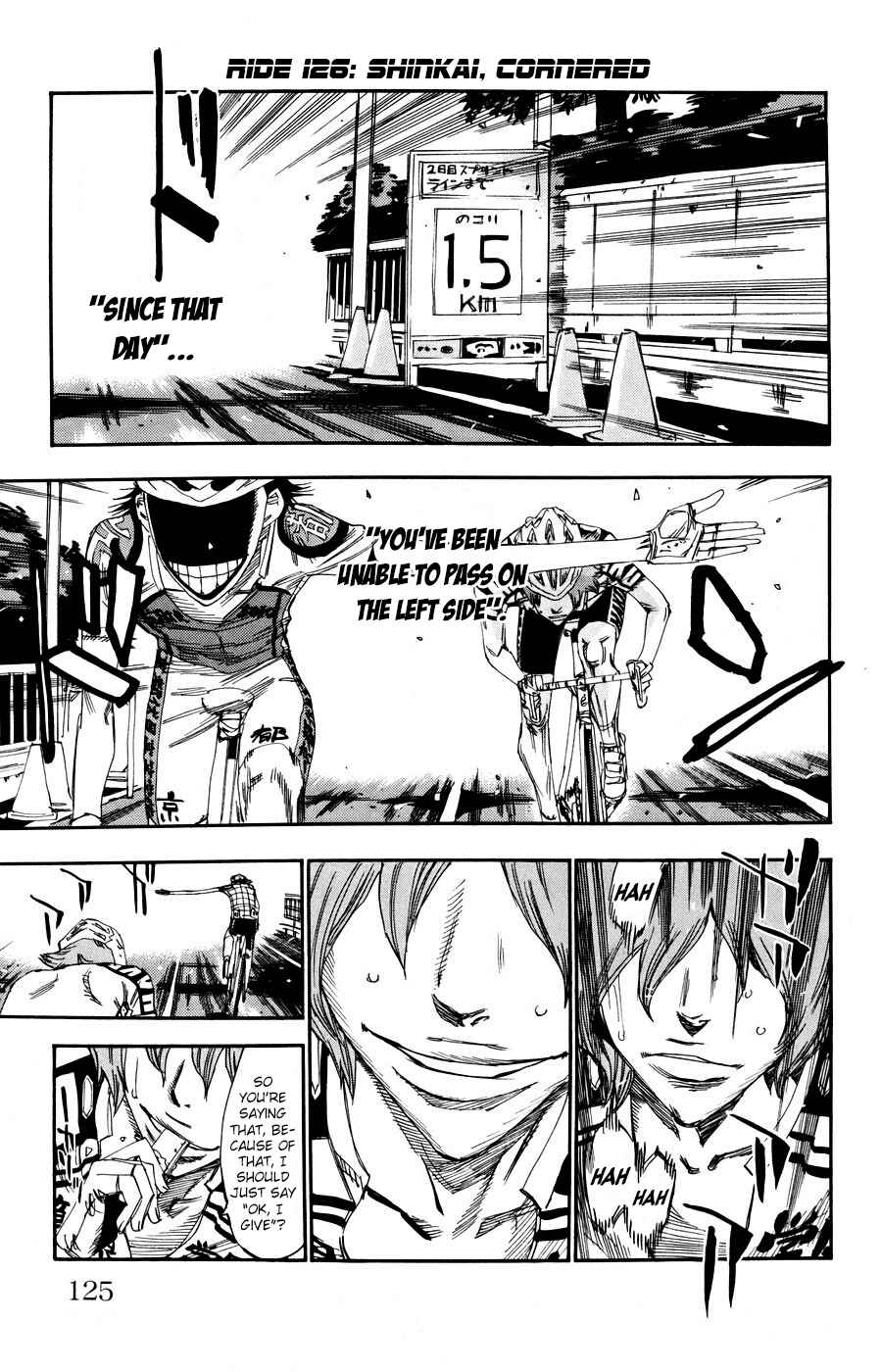 Page 1 Chapter 126 Yowamushi Pedal