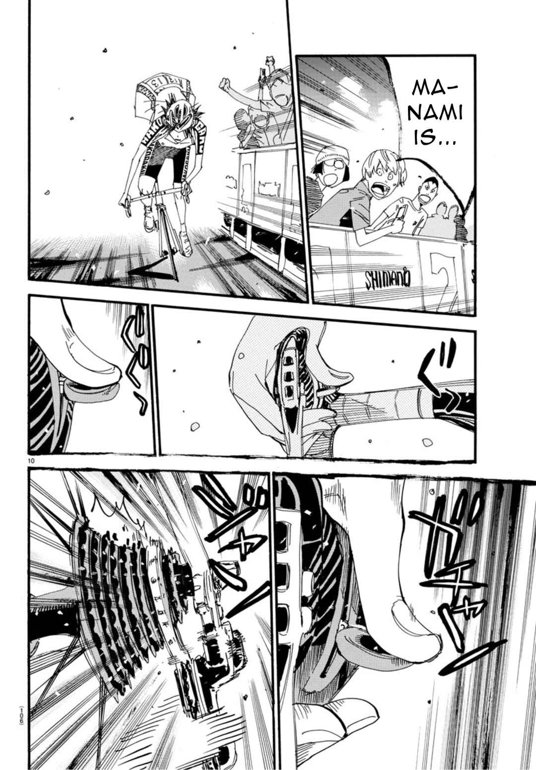 Page 10 Chapter 538 Yowamushi Pedal