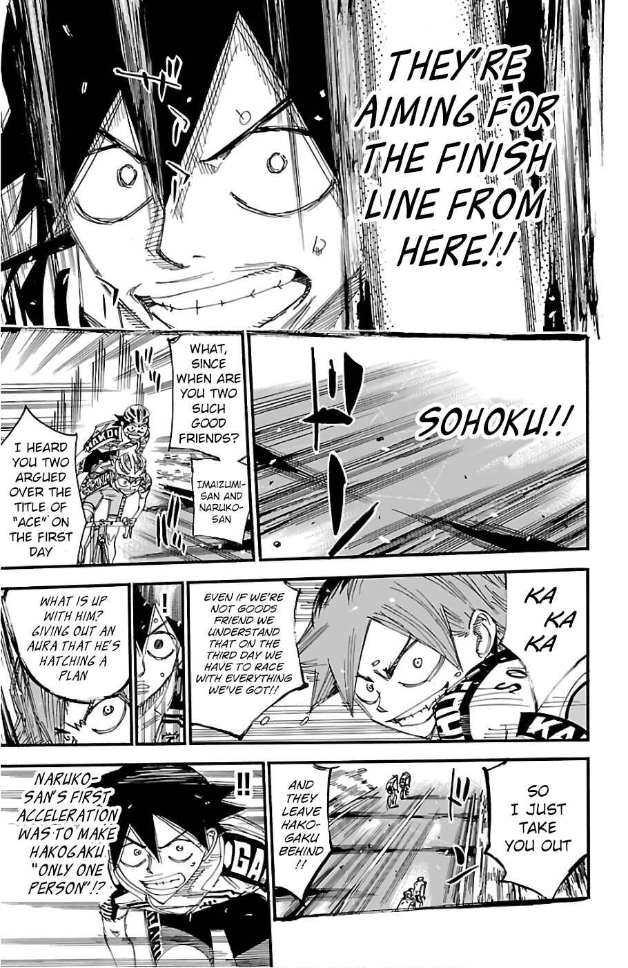 Page 12 Chapter 483 Yowamushi Pedal