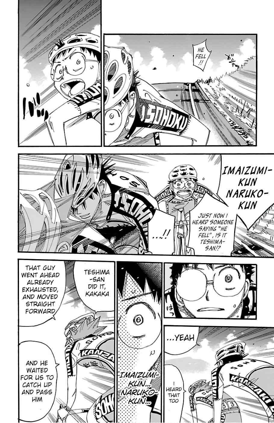 Page 2 Chapter 483 Yowamushi Pedal