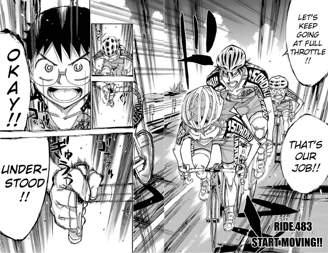 Page 4 Chapter 483 Yowamushi Pedal