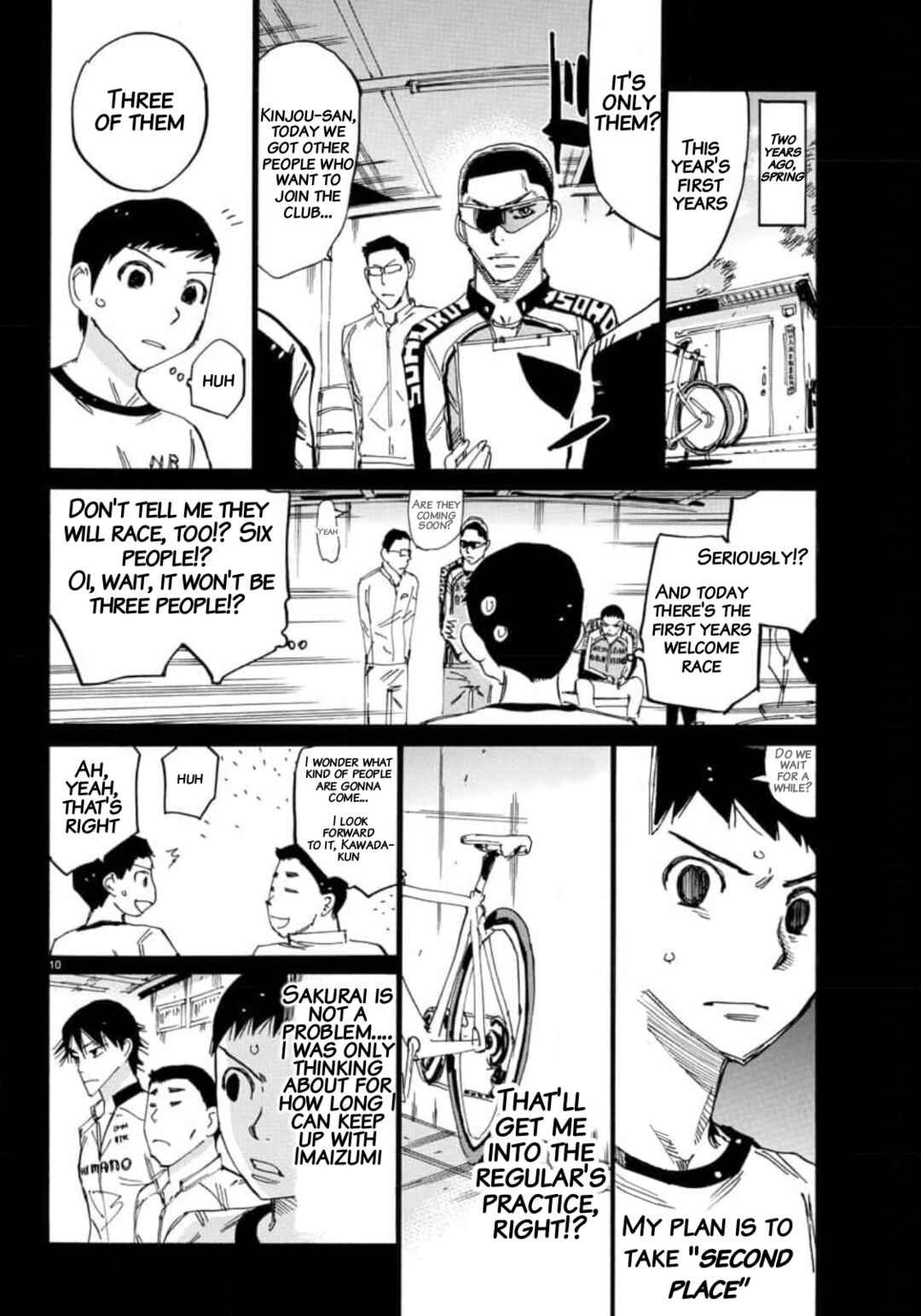 Page 8 Chapter 640 Yowamushi Pedal