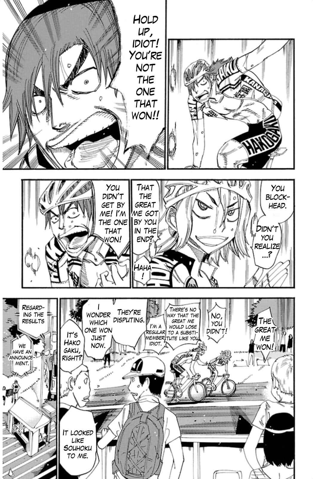 Page 25 Chapter 312 Yowamushi Pedal