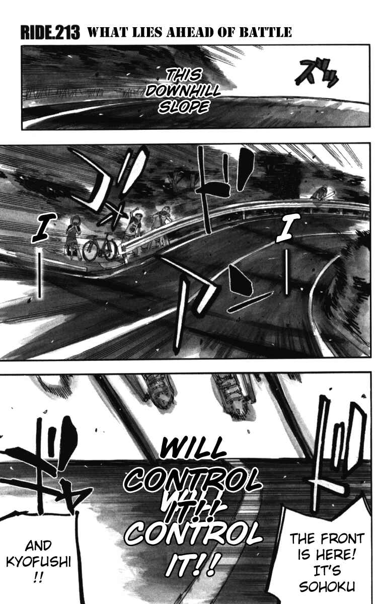 Page 1 Chapter 213 Yowamushi Pedal