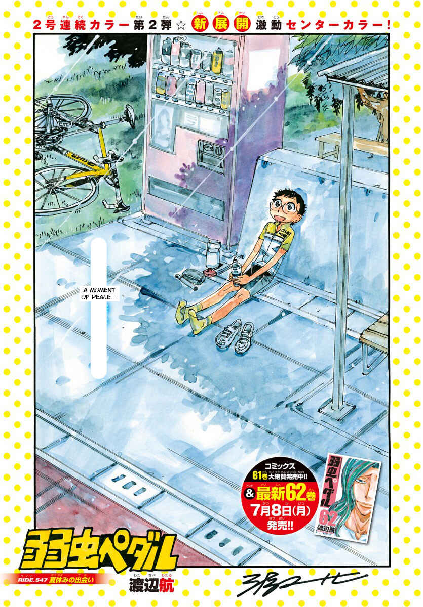 Page 1 Chapter 547 Yowamushi Pedal