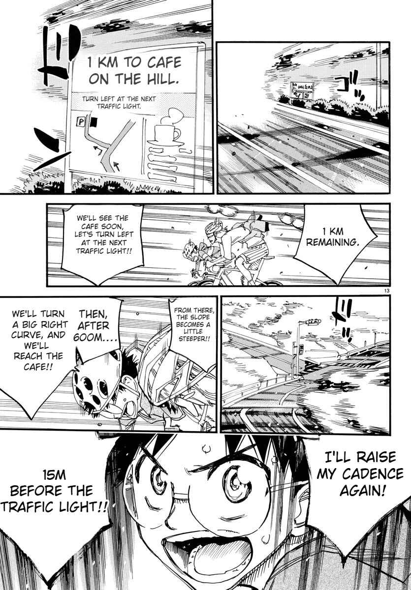 Page 13 Chapter 659 Yowamushi Pedal