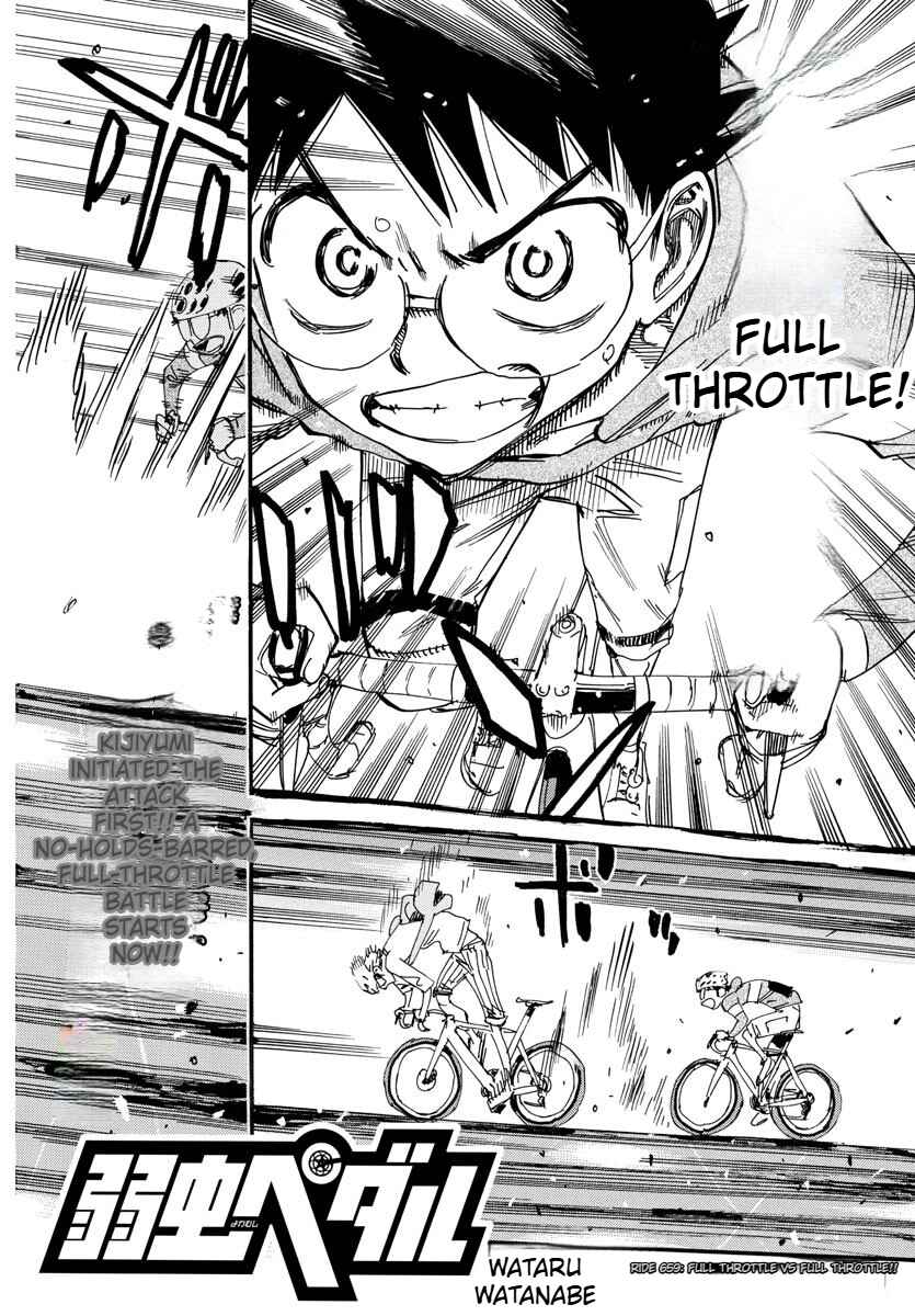 Page 2 Chapter 659 Yowamushi Pedal