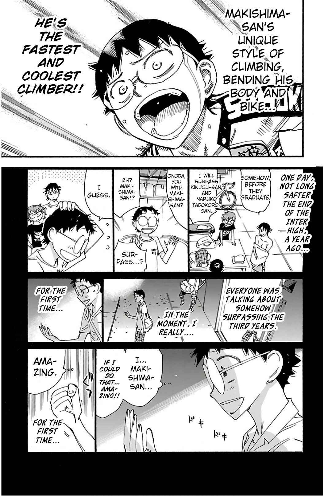 Page 14 Chapter 535 Yowamushi Pedal
