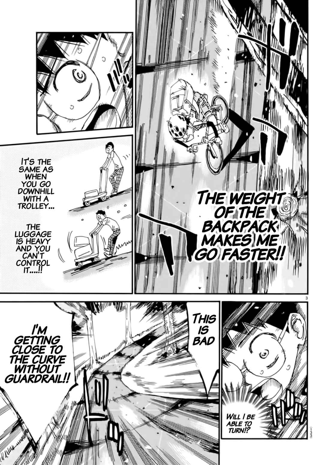 Page 3 Chapter 650 Yowamushi Pedal
