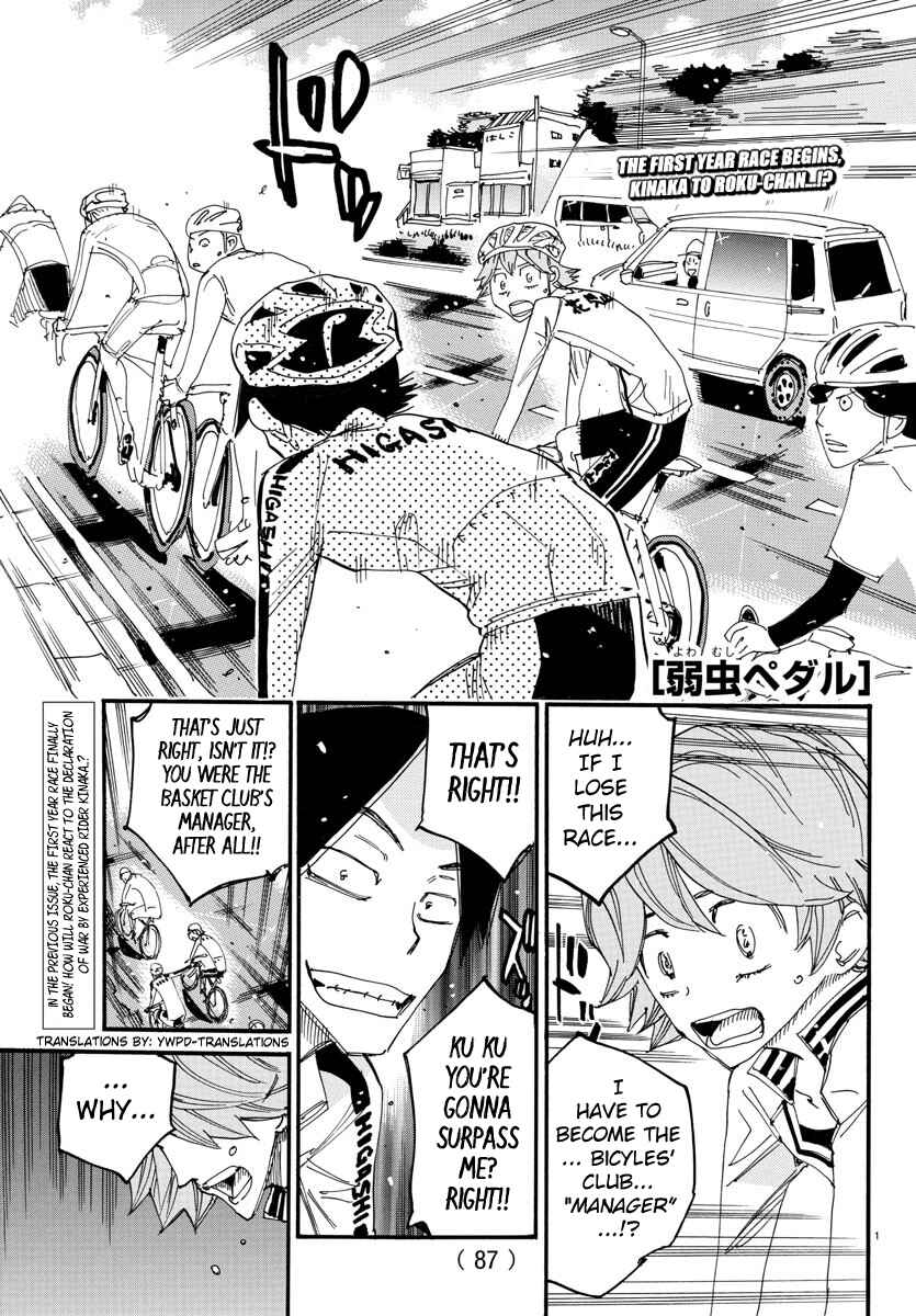 Page 1 Chapter 697 Yowamushi Pedal