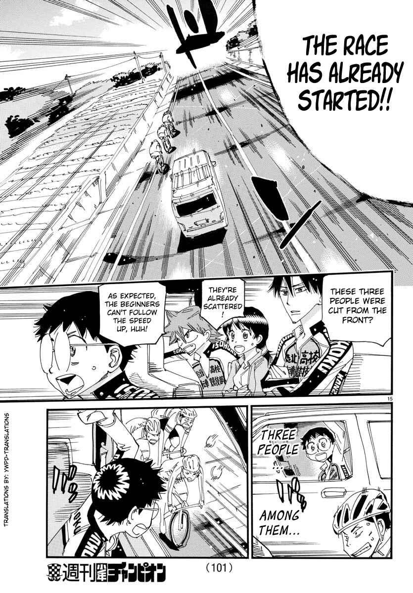 Page 14 Chapter 697 Yowamushi Pedal