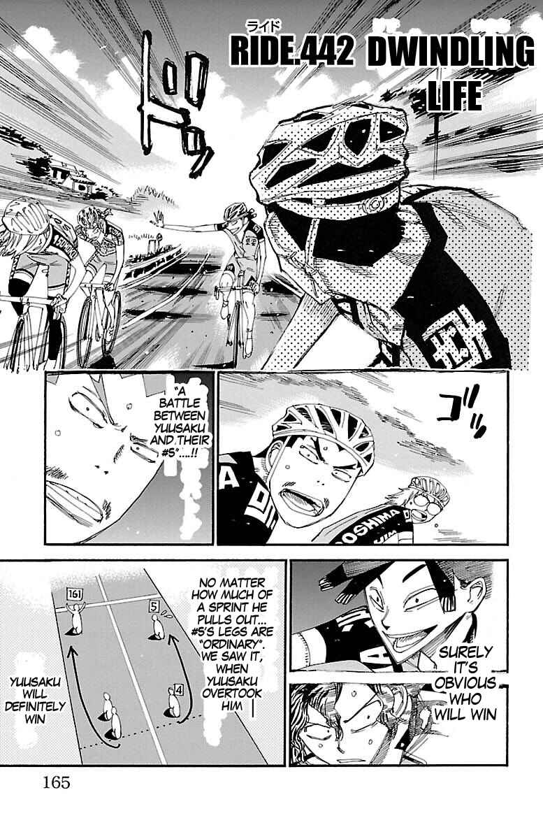 Page 1 Chapter 442 Yowamushi Pedal
