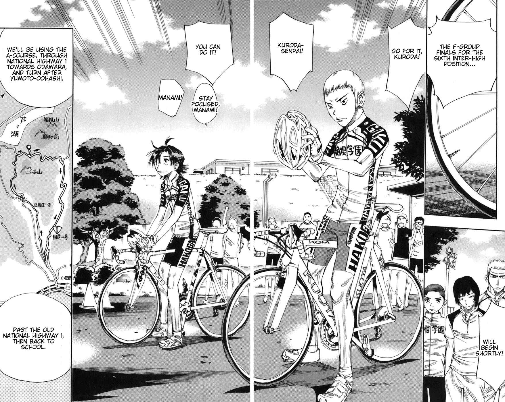 Page 14 Chapter 65 Yowamushi Pedal