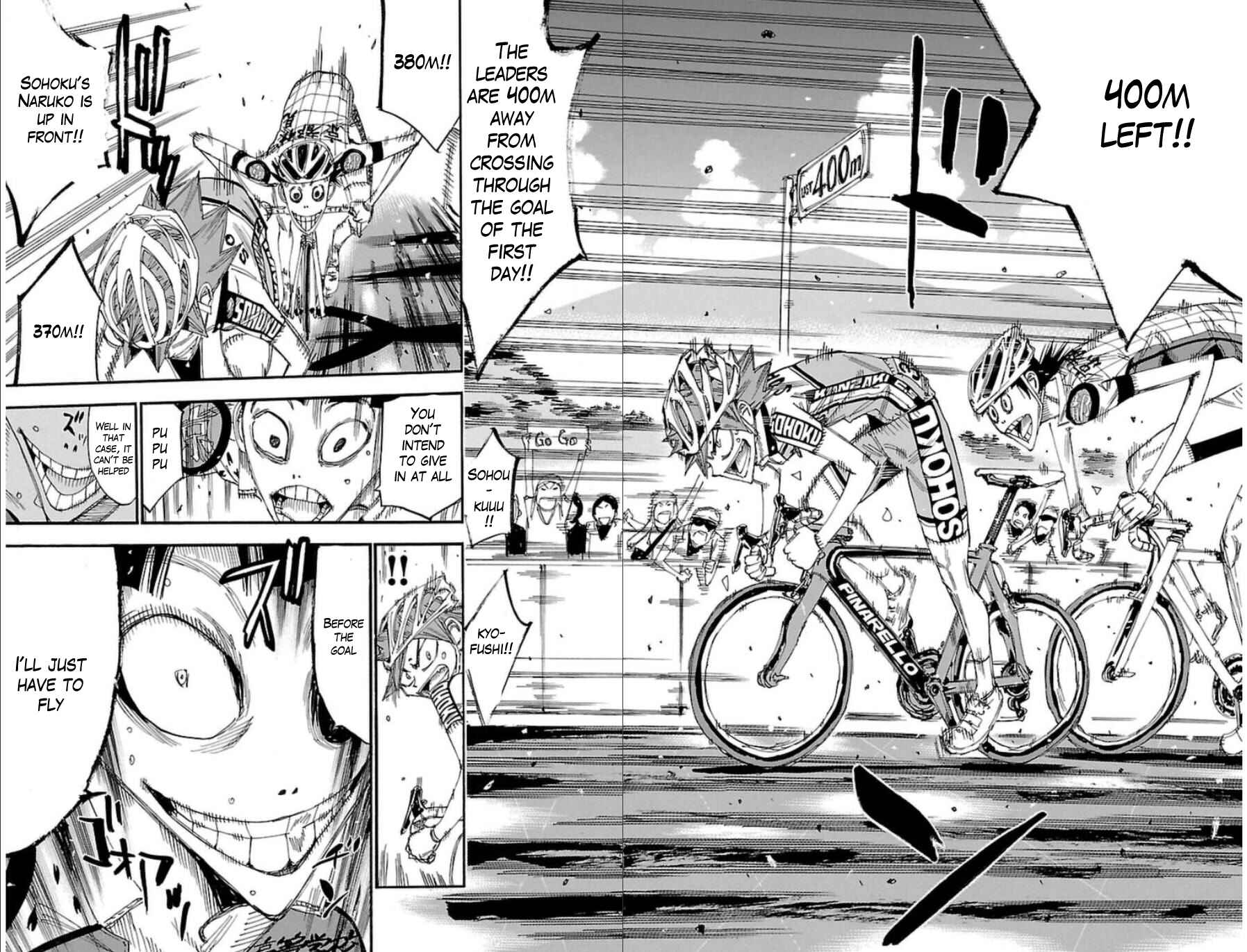 Page 13 Chapter 346 Yowamushi Pedal