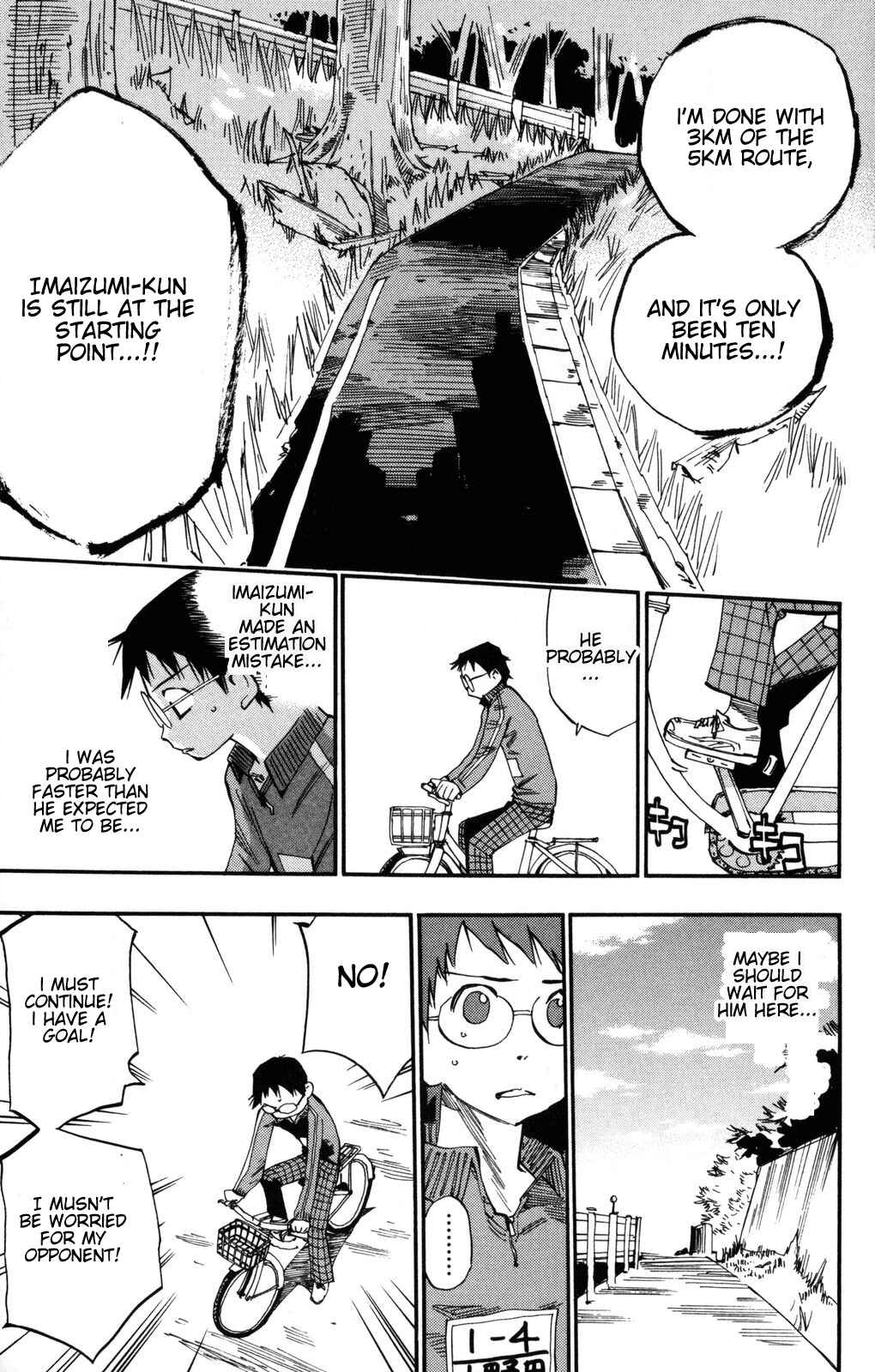 Page 14 Chapter 4 Yowamushi Pedal