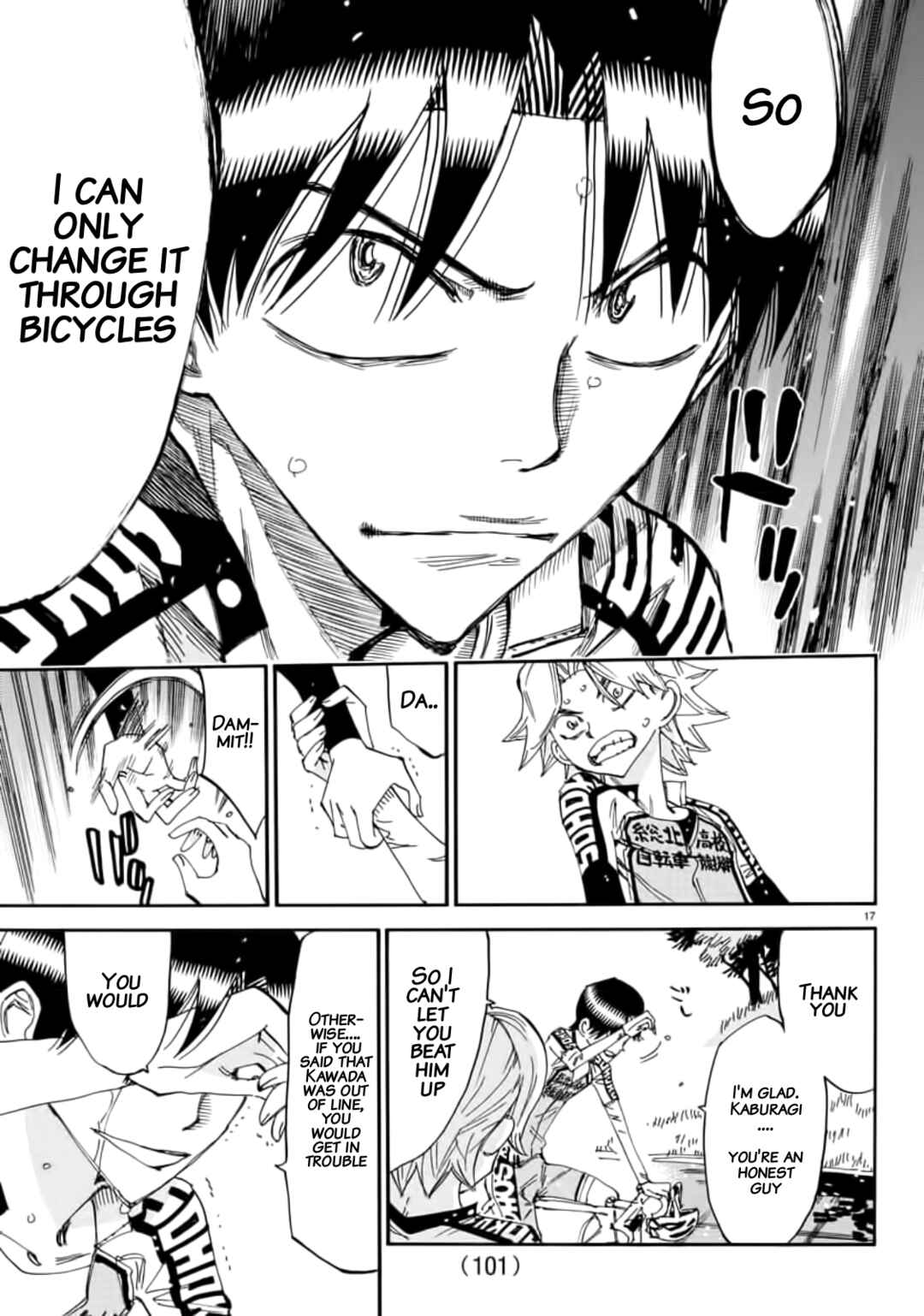 Page 17 Chapter 644 Yowamushi Pedal