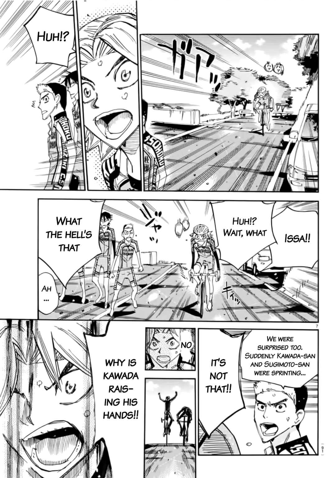 Page 7 Chapter 644 Yowamushi Pedal