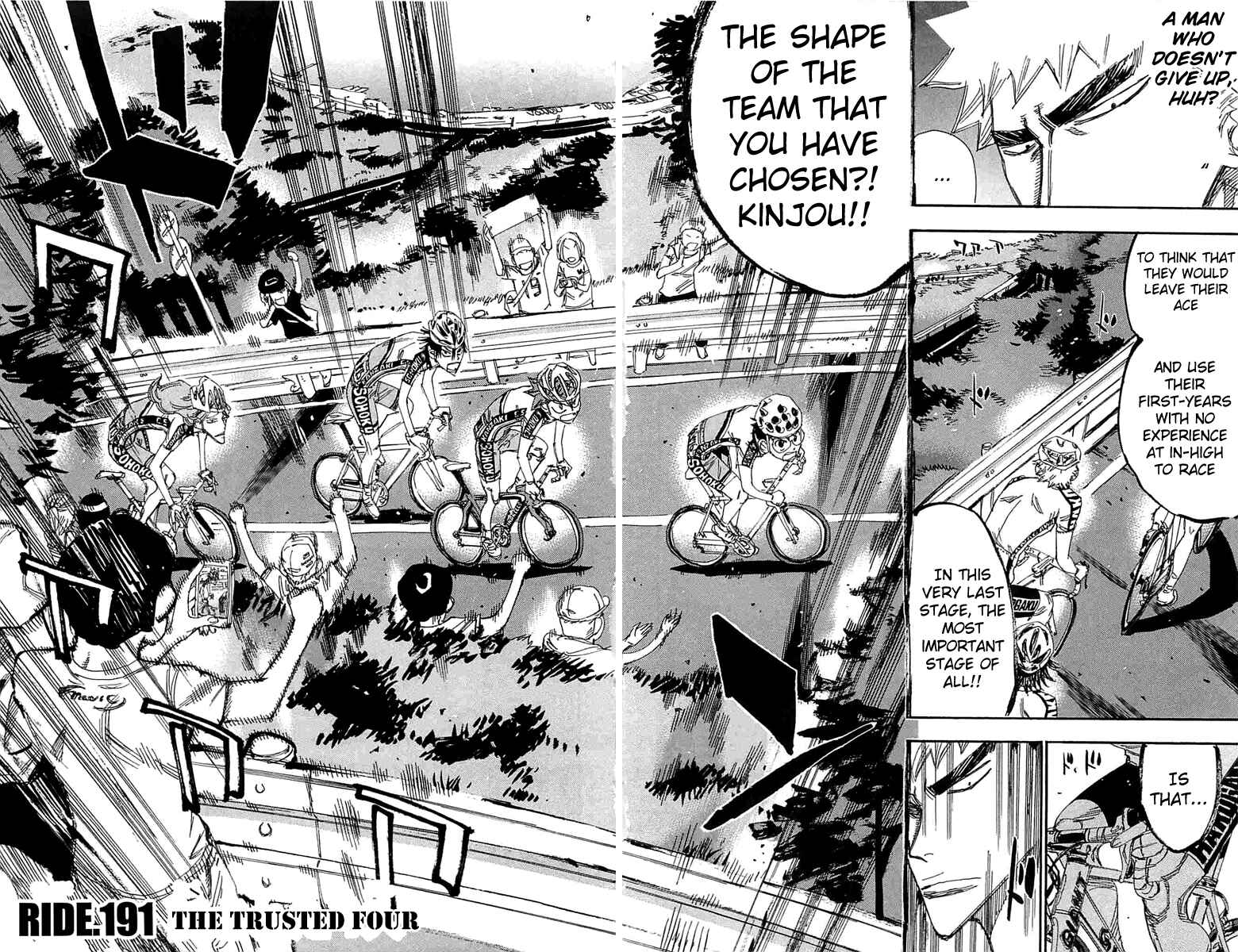 Page 4 Chapter 191 Yowamushi Pedal