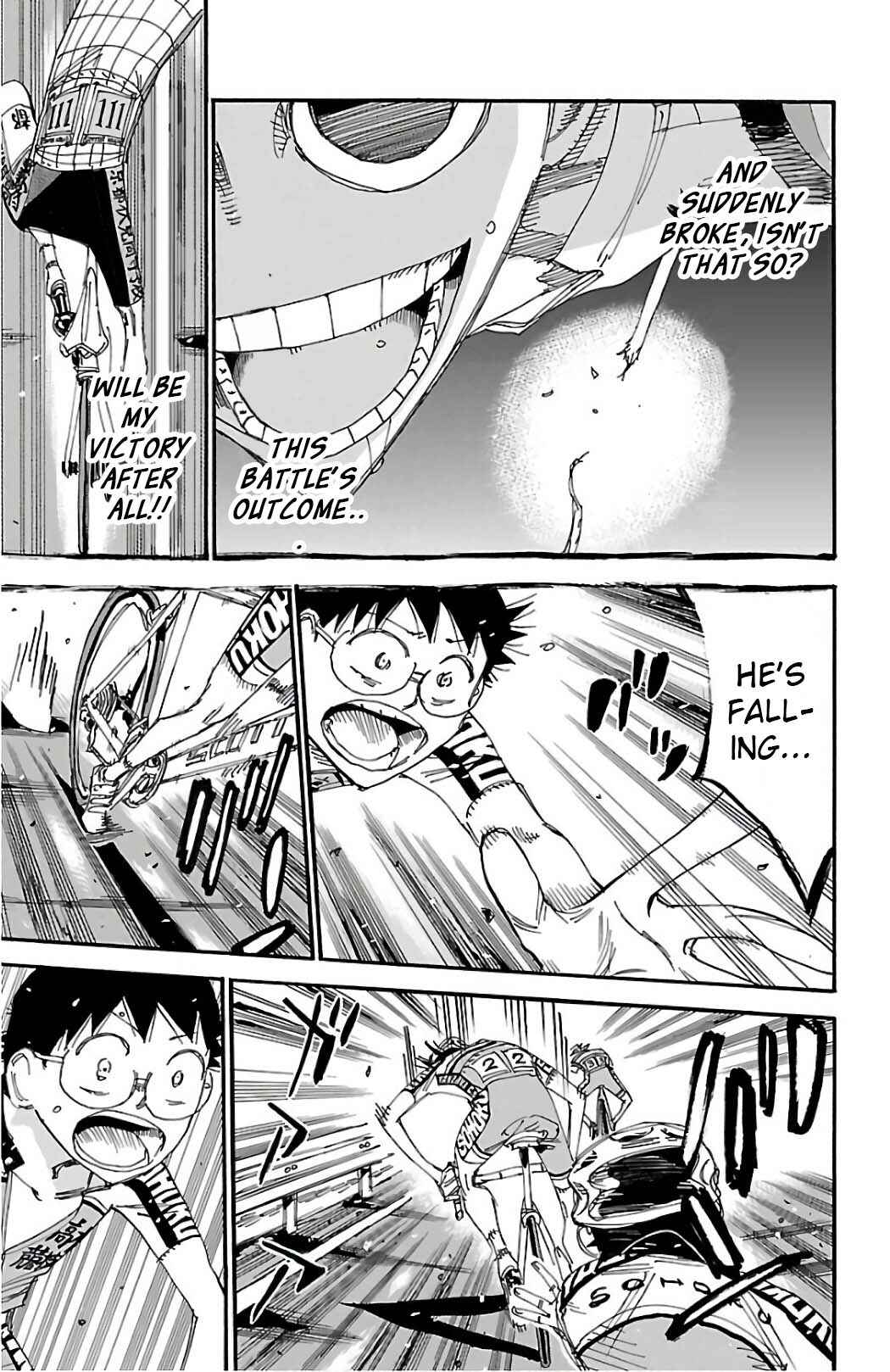 Page 15 Chapter 498 Yowamushi Pedal