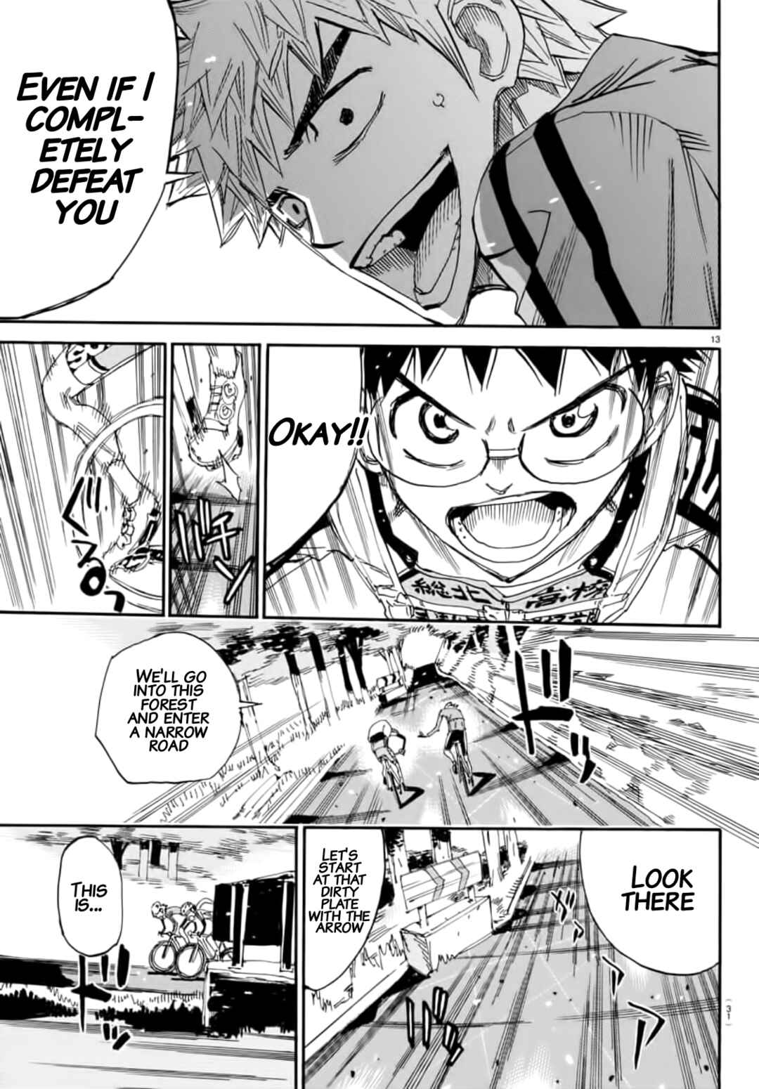 Page 11 Chapter 647 Yowamushi Pedal