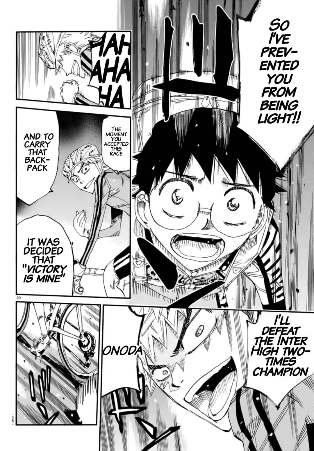 Page 16 Chapter 647 Yowamushi Pedal