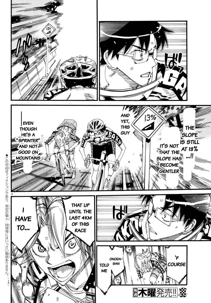 Page 4 Chapter 622 Yowamushi Pedal