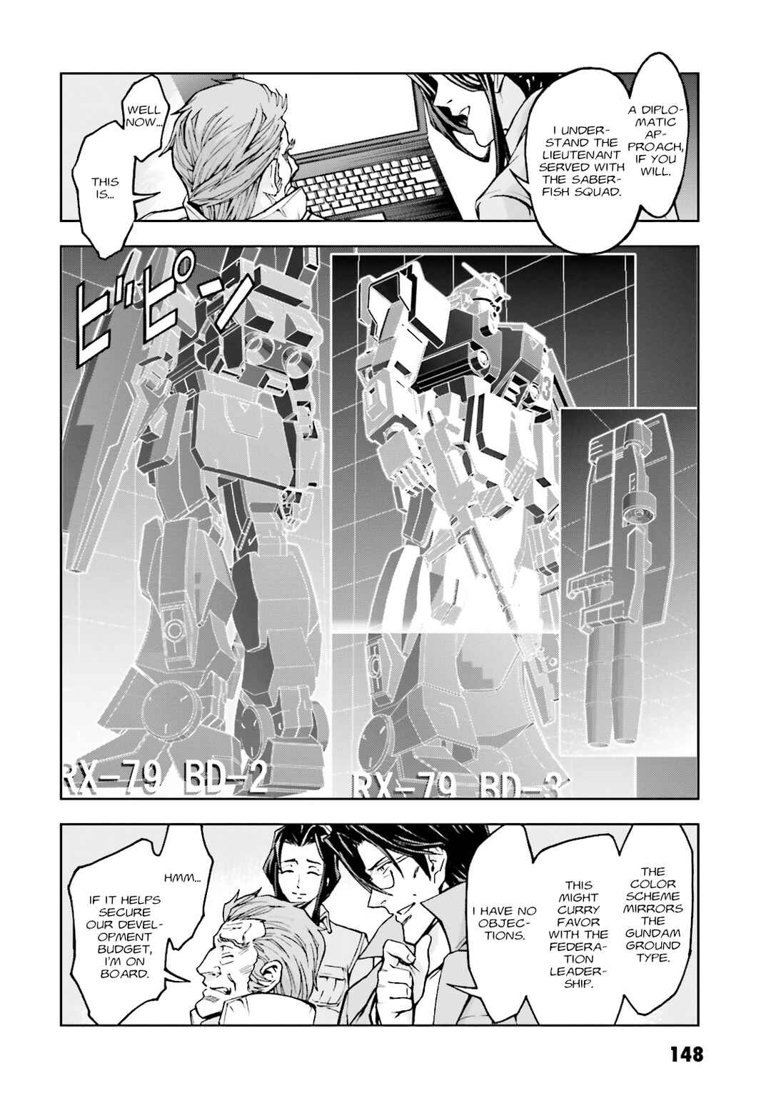 Page 8 Chapter 25 Mobile Suit Gundam Side Story - The Blue Destiny