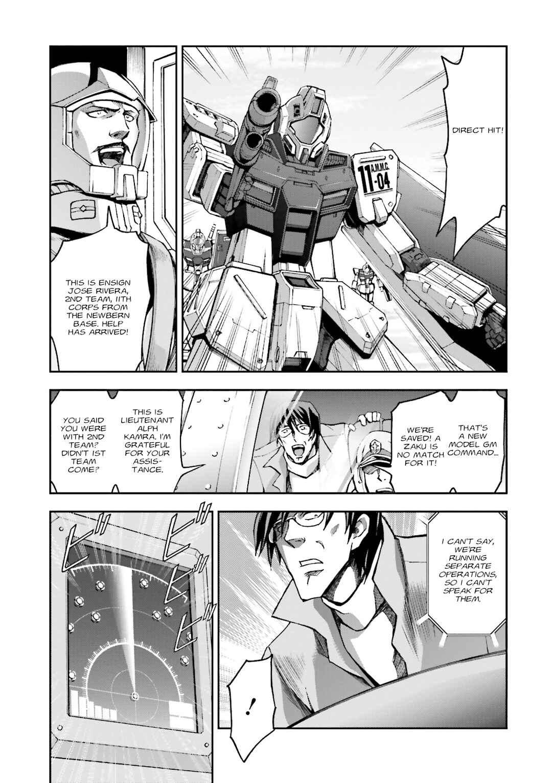 Page 15 Chapter 9 Mobile Suit Gundam Side Story - The Blue Destiny