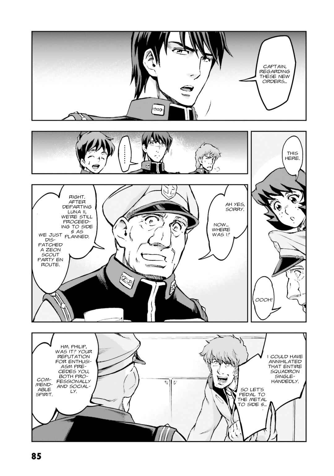 Page 13 Chapter 36 Mobile Suit Gundam Side Story - The Blue Destiny