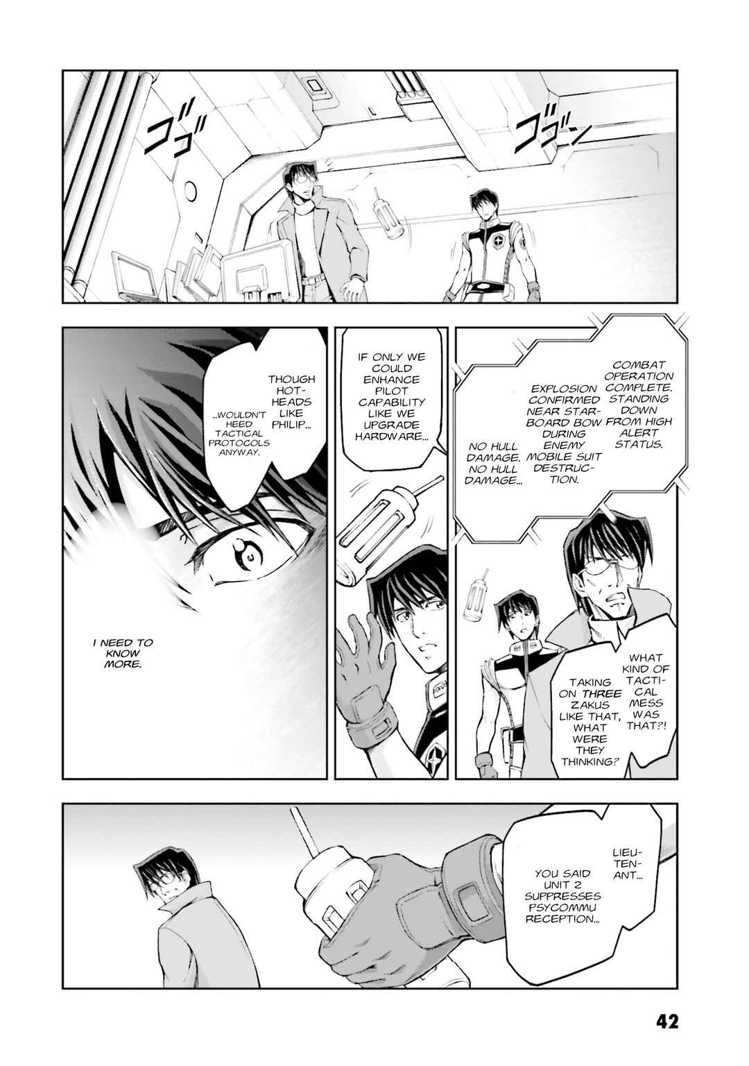 Page 11 Chapter 40 Mobile Suit Gundam Side Story - The Blue Destiny