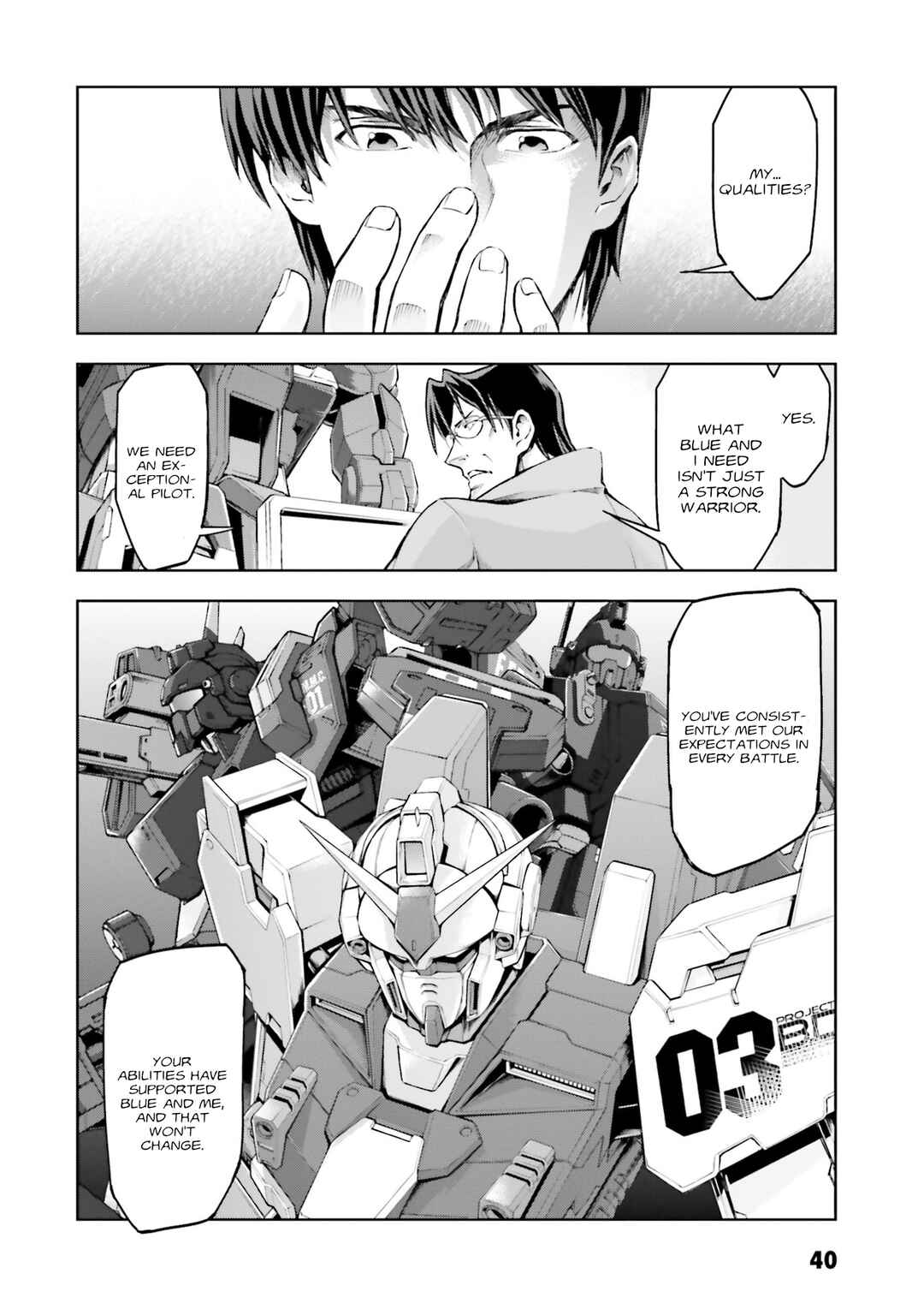 Page 9 Chapter 40 Mobile Suit Gundam Side Story - The Blue Destiny